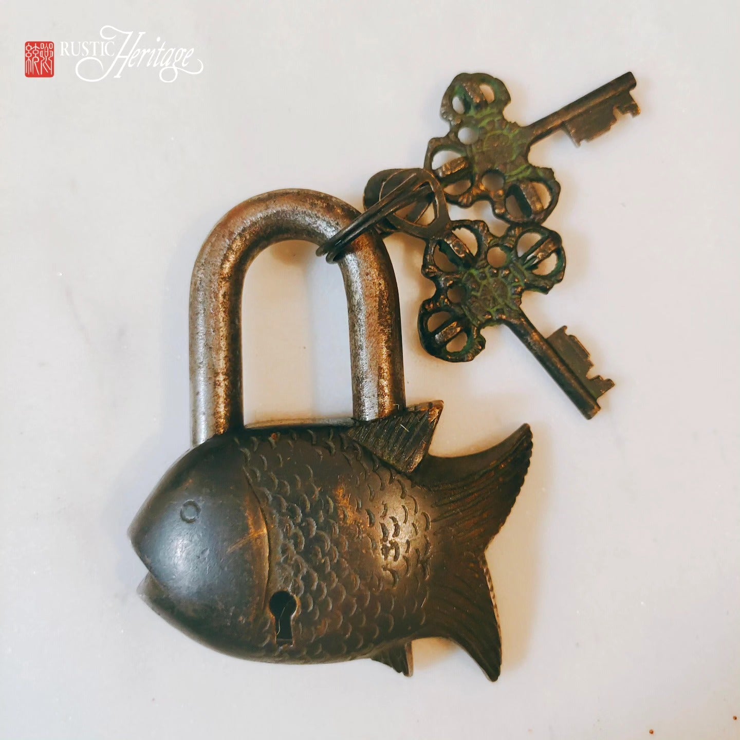 Ancient Style Fish Padlock