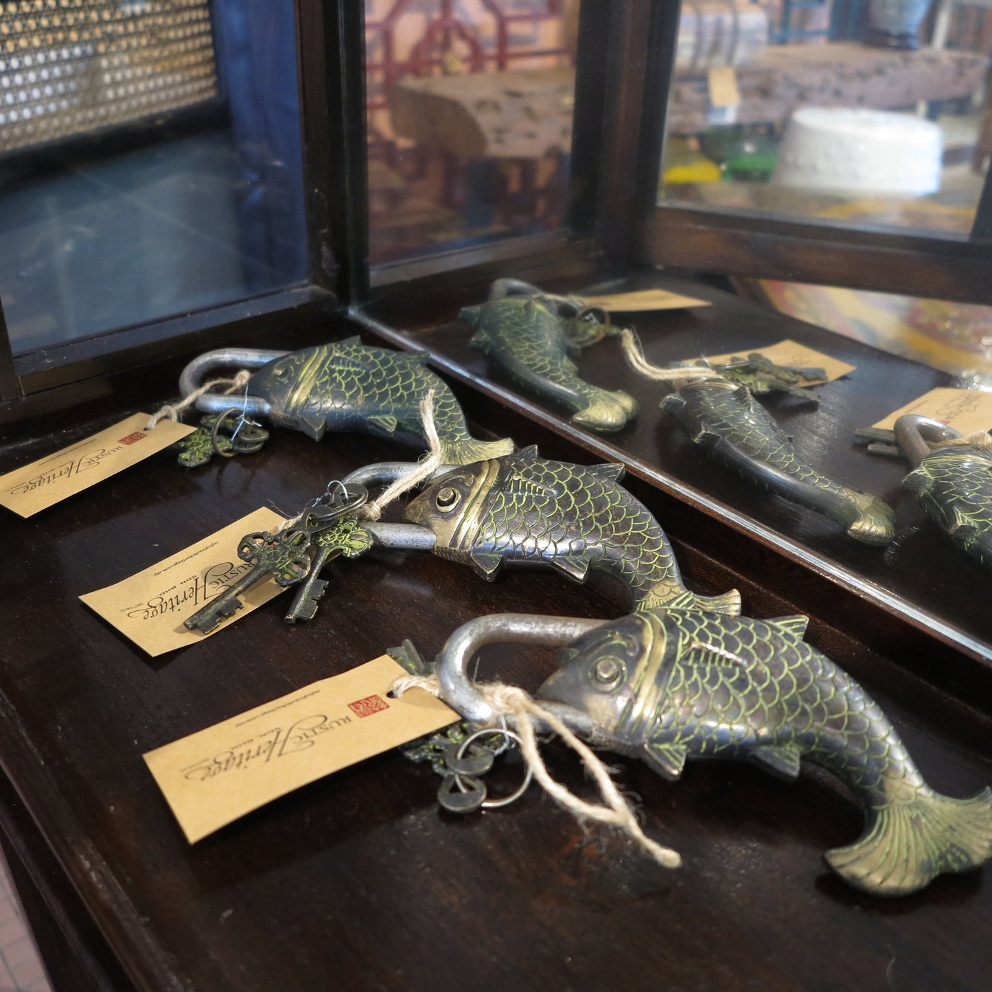 Ancient Style Fish Padlock