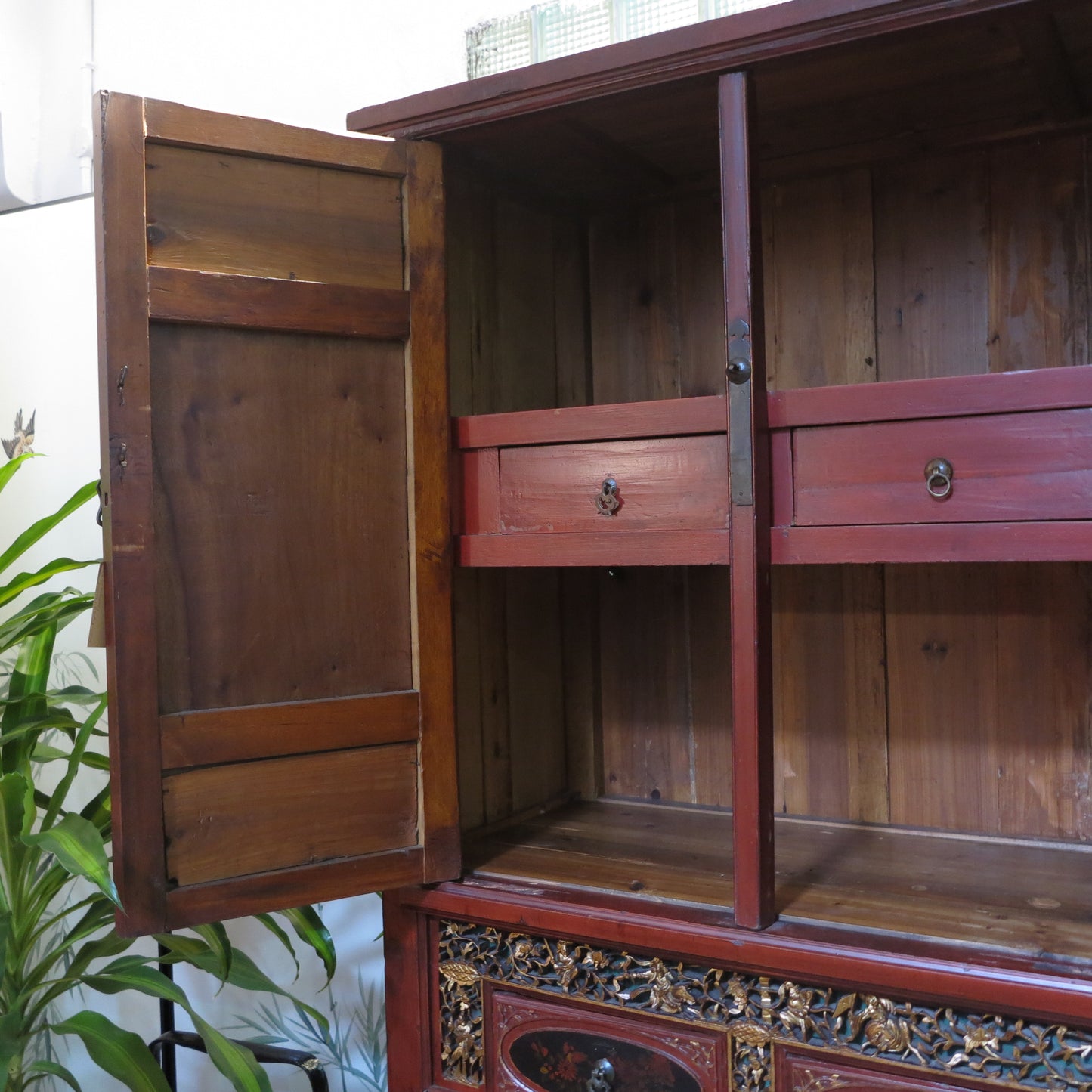 Antique Fujian Tall Cabinet