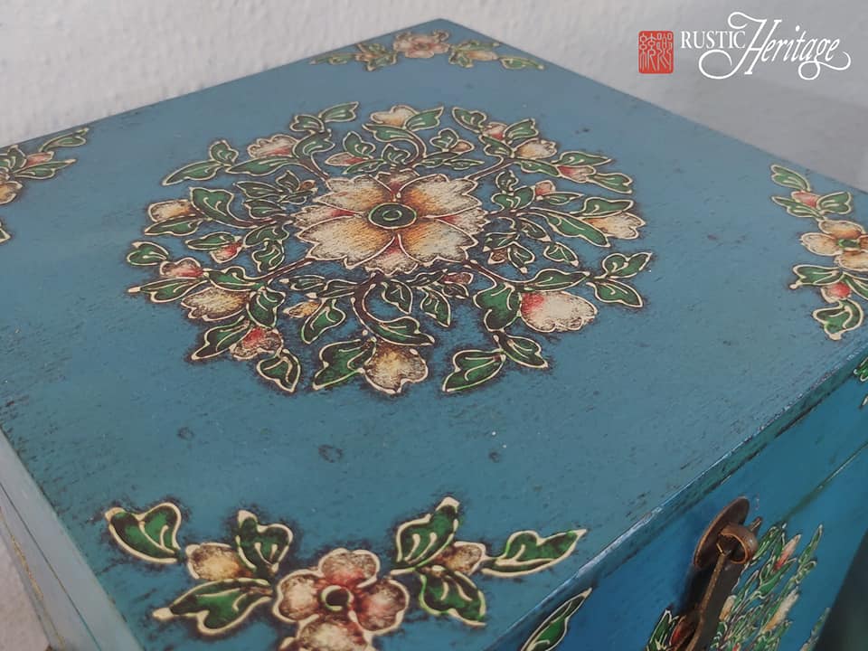 Floral Painting Decorative Box