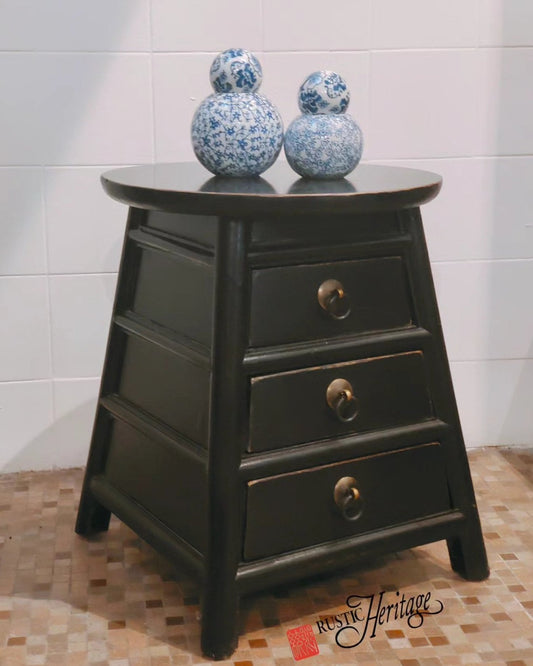 3-Drawer Side Table