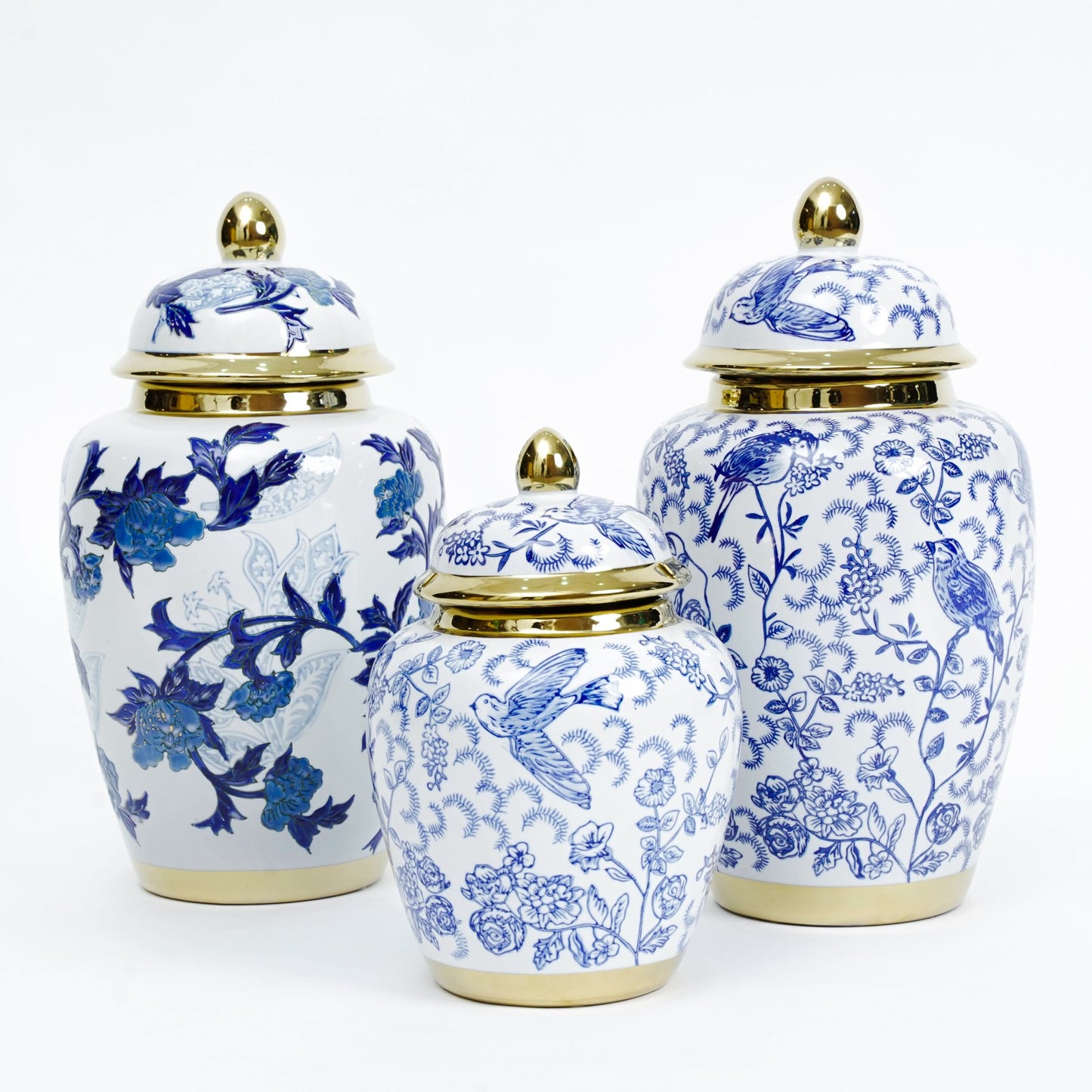 Blue-White Canister (Various Sizes/Motifs)