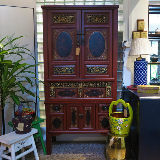 Antique Fujian Tall Cabinet